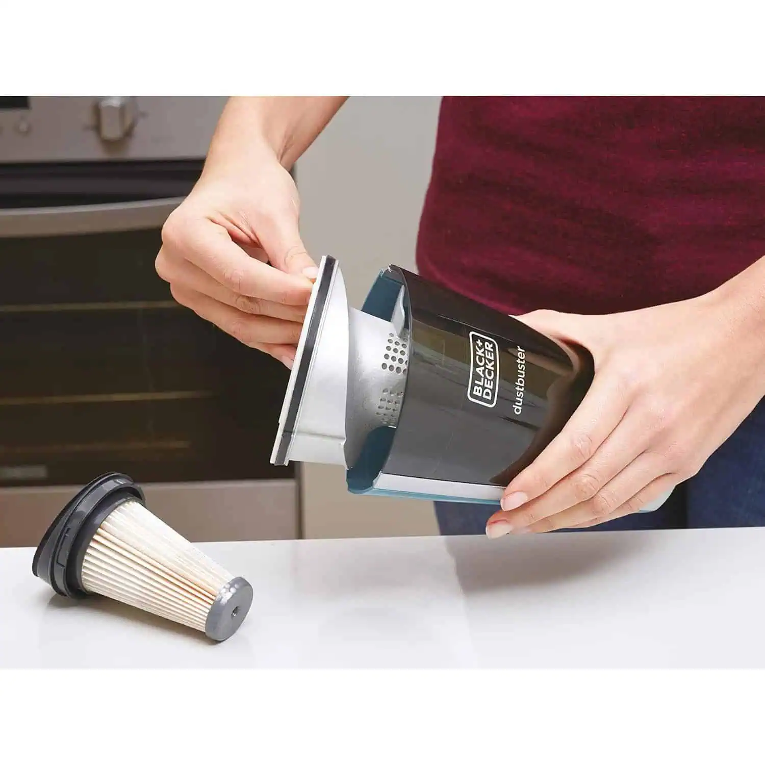 جارو شارژی بلک اند دکر مدل BLACK+DECKER SVA420B-B5