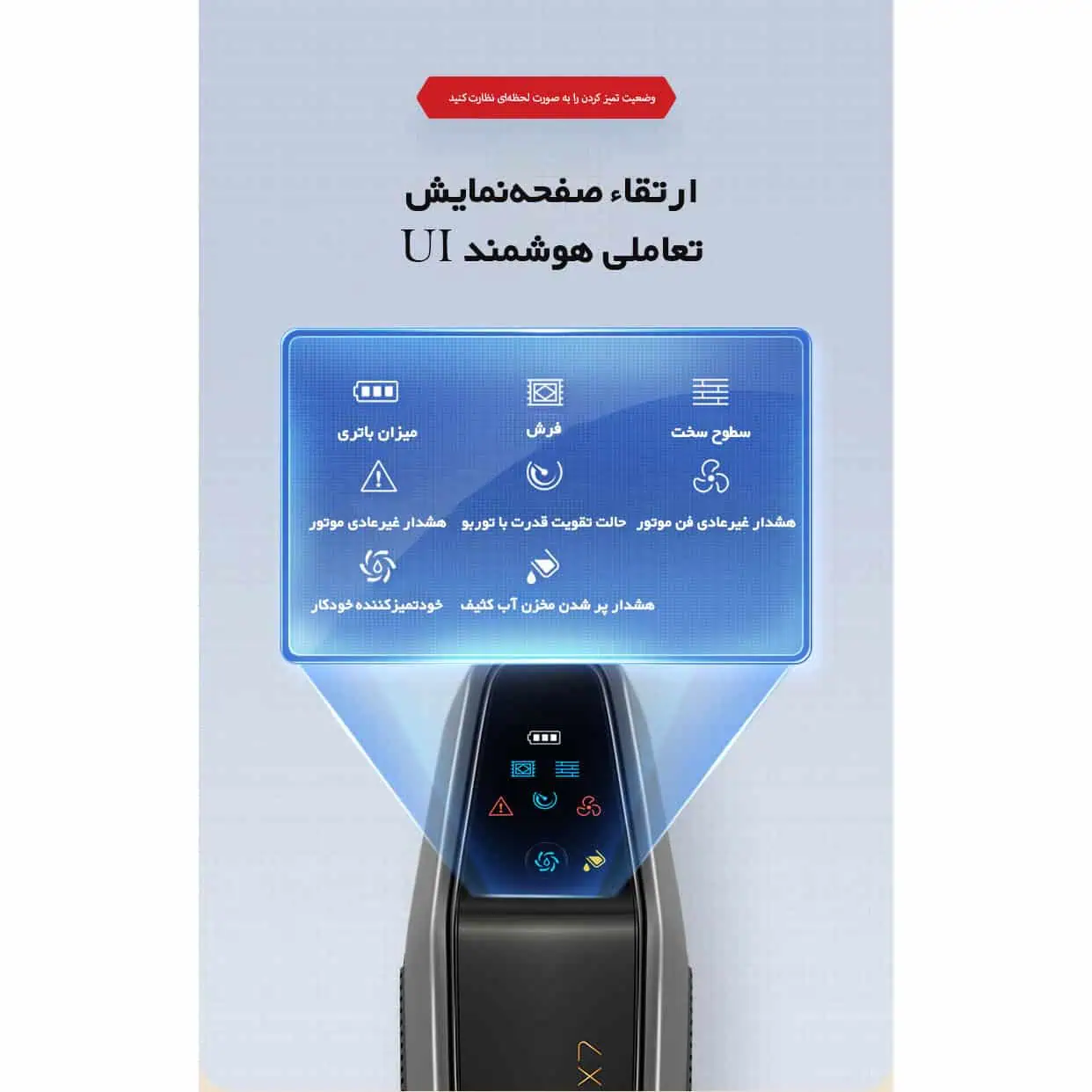 جاروشارژی و زمین شوی بیسل Bissell Crosswave X7 Pro