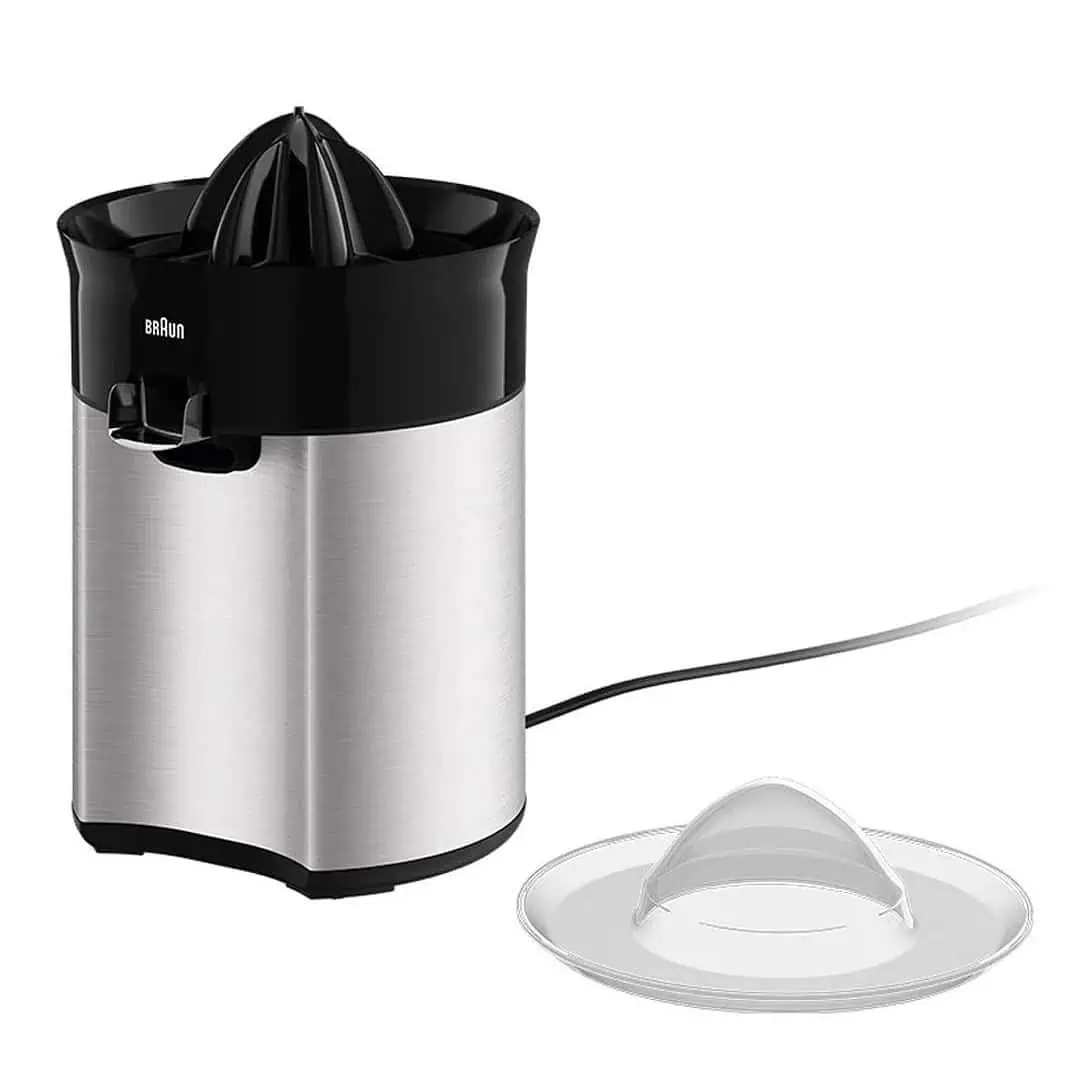 آب مرکبات‌گیر براون Braun CJ5050 با درپوش شفاف و کابل برق