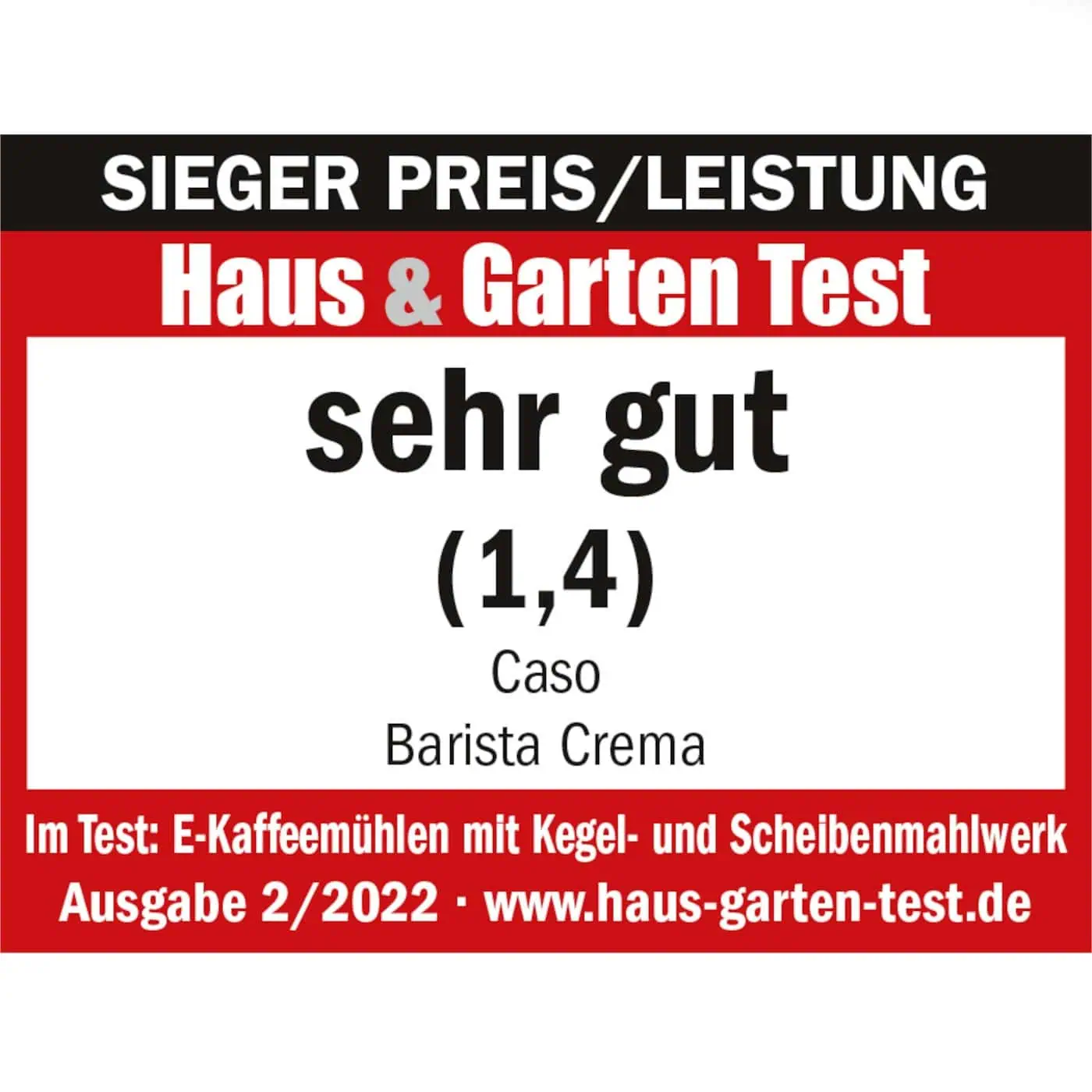 آسیاب قهوه کاسو آلمان مدل CASO Barista Crema