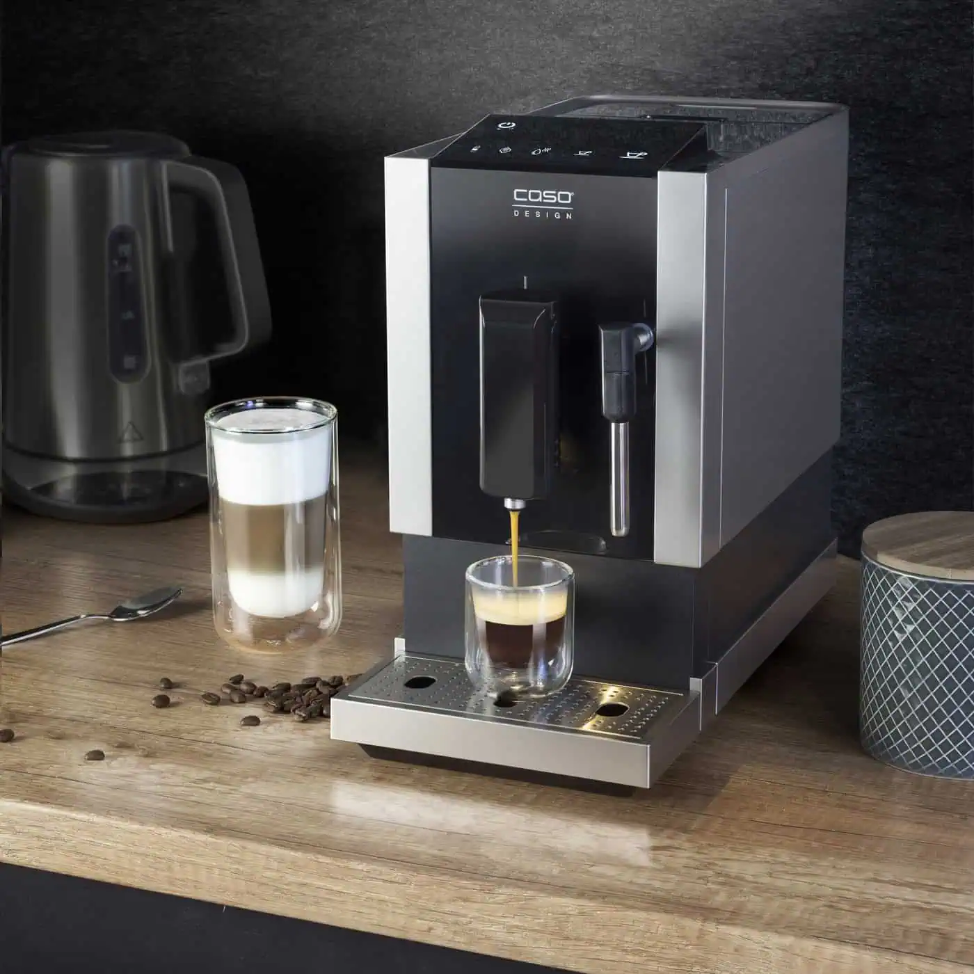 اسپرسوساز تمام اتوماتیک کاسو آلمان مدل CASO Café Crema One