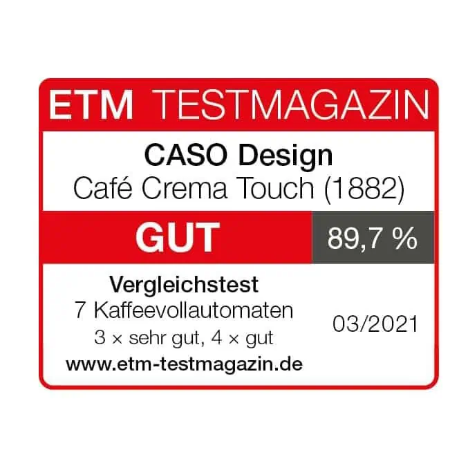 اسپرسوساز تمام اتوماتیک کاسو آلمان مدل CASO Café Crema Touch