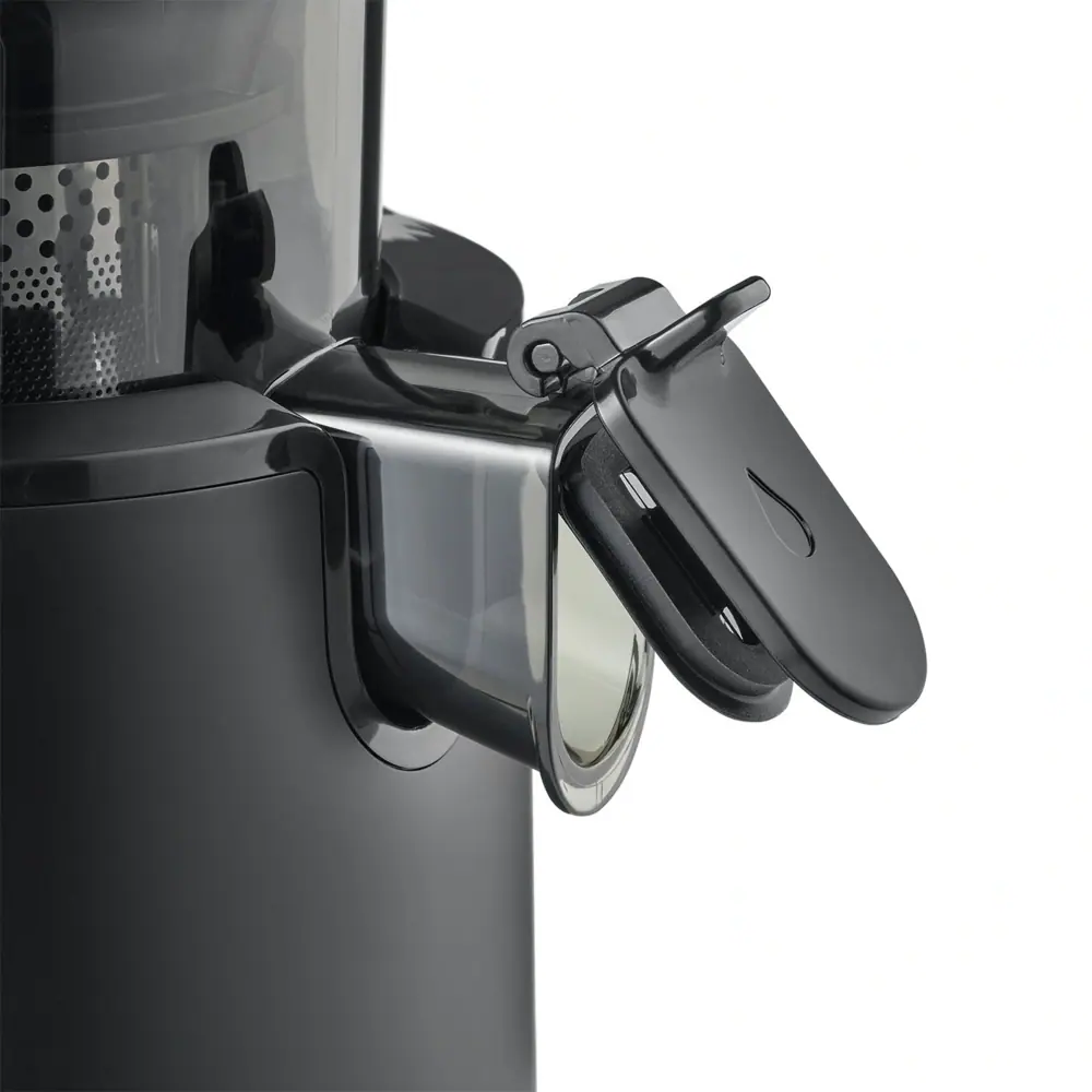 درپوش ضدچکه عصارهگیر کاسو آلمان مدل Caso JuiceFit Pro 3511 با طراحی ارگونومیک و دهانه خروجی آبمیوه ضدنشتی