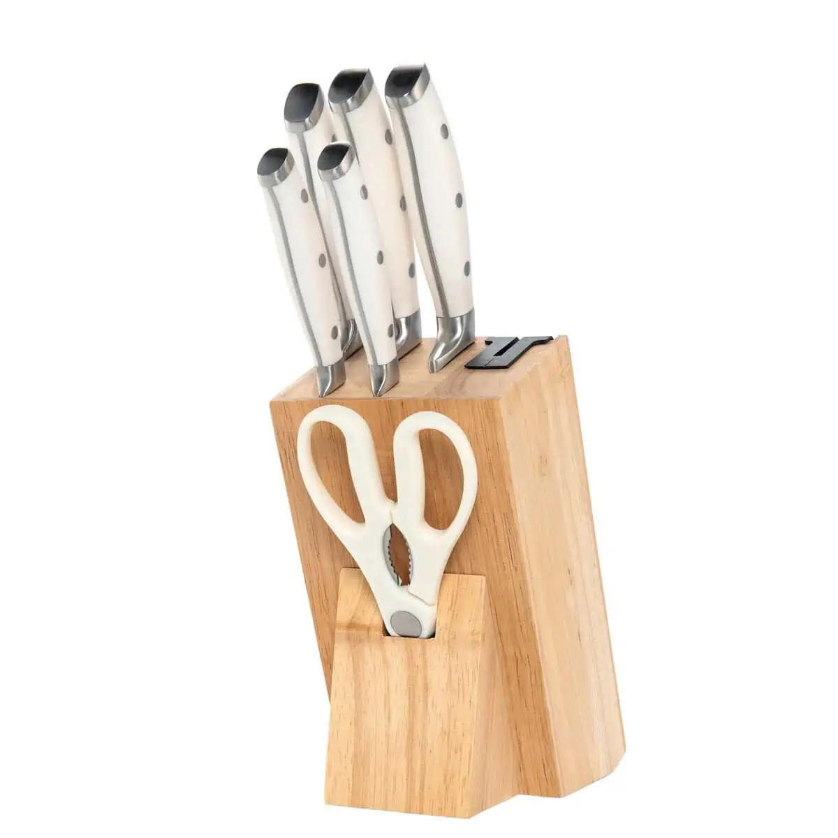 ست چاقو 6 تکه کرافتن آلمان با استند چوبی Crofton 6-Telig Messerblock