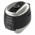 زودپز و مولتی کوکر داسلر Dassler OTIA نمای جلو با نمایشگر دیجیتال و طراحی استیل مشکی