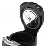 نمای داخلی زودپز و مولتی کوکر داسلر Dassler OTIA با درب باز و صفحه بخار استیل