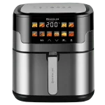 نمای جلویی سرخ کن بدون روغن داسلر Tartarus Two با صفحه دیجیتال و سبد استیل بدون پنجره دید داخلی