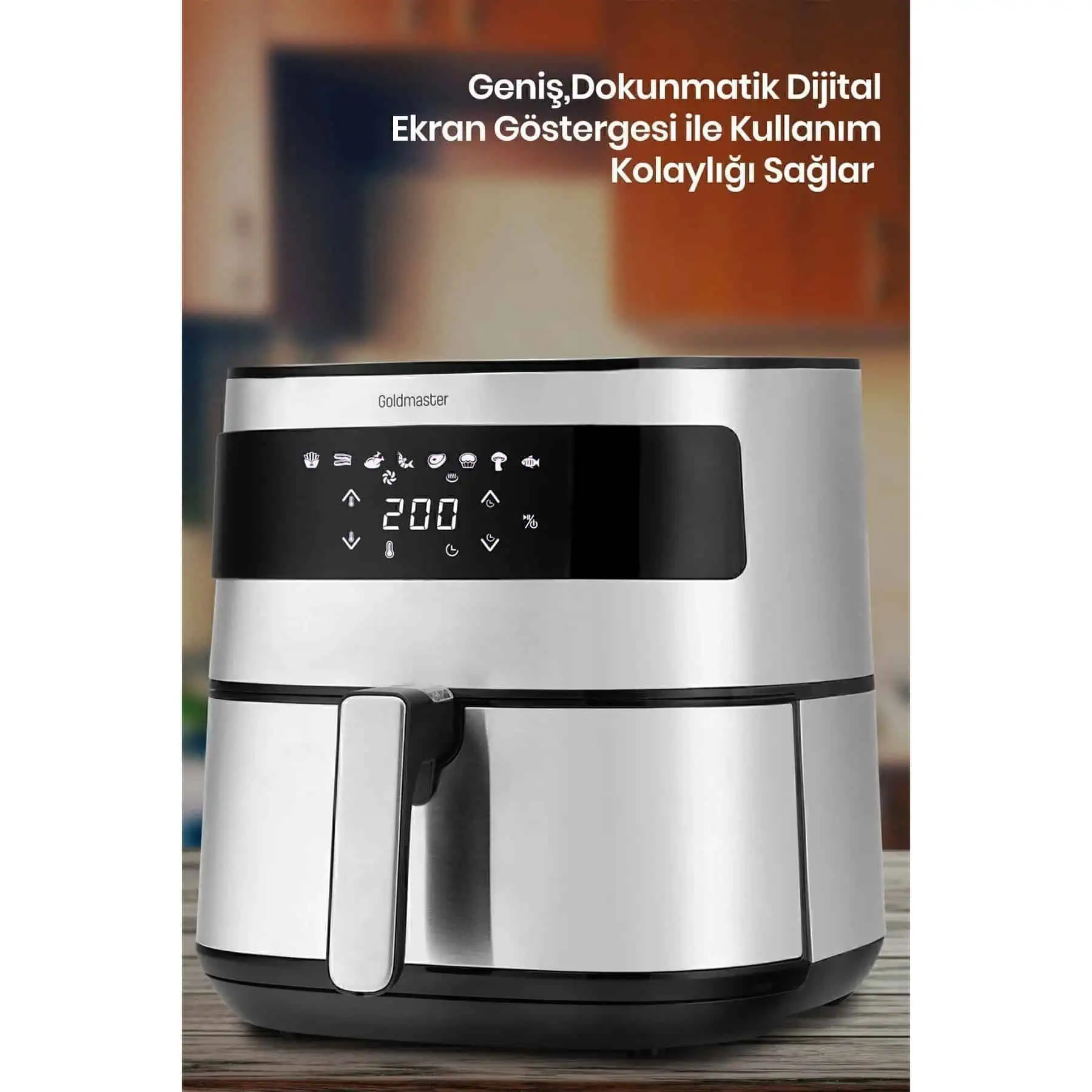 سرخ کن بدون روغن گلدمستر ترکیه مدل GoldMaster GM-7482