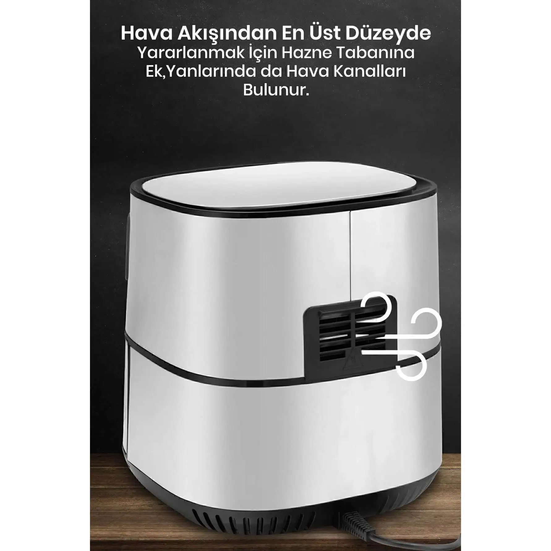 سرخ کن بدون روغن گلدمستر ترکیه مدل GoldMaster GM-7482