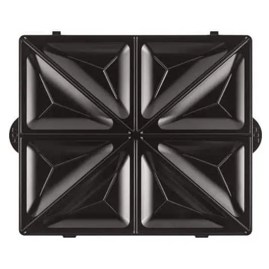 صفحه نچسب چهارخانه اسنکساز کنوود مدل SMP94.A0 مناسب تهیه اسنک مثلثی