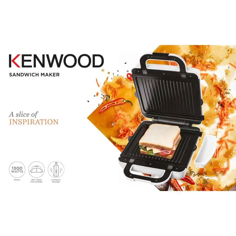 بنر تبلیغاتی کنوود SMP94.A0 با صفحه گریل باز و قرارگیری یک ساندویچ