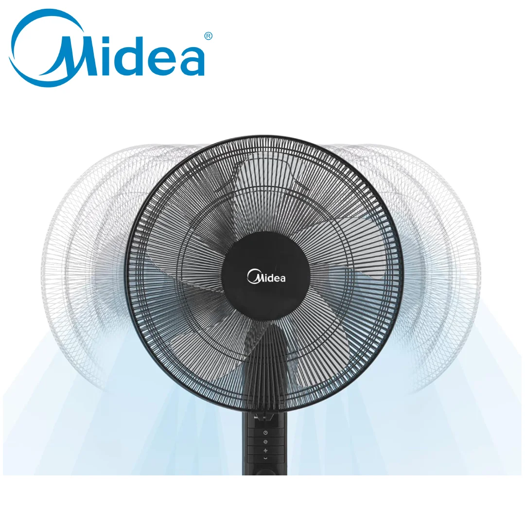 پنکه ایستاده میدیا مدل FS40-15FR با قابلیت چرخش اتوماتیک به چپ و راست