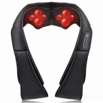 ماساژور گردن و شانه نایپو Naipo MGS-150DC با ۸ گره ماساژ 3D شیاتسو و قابلیت گرمایش