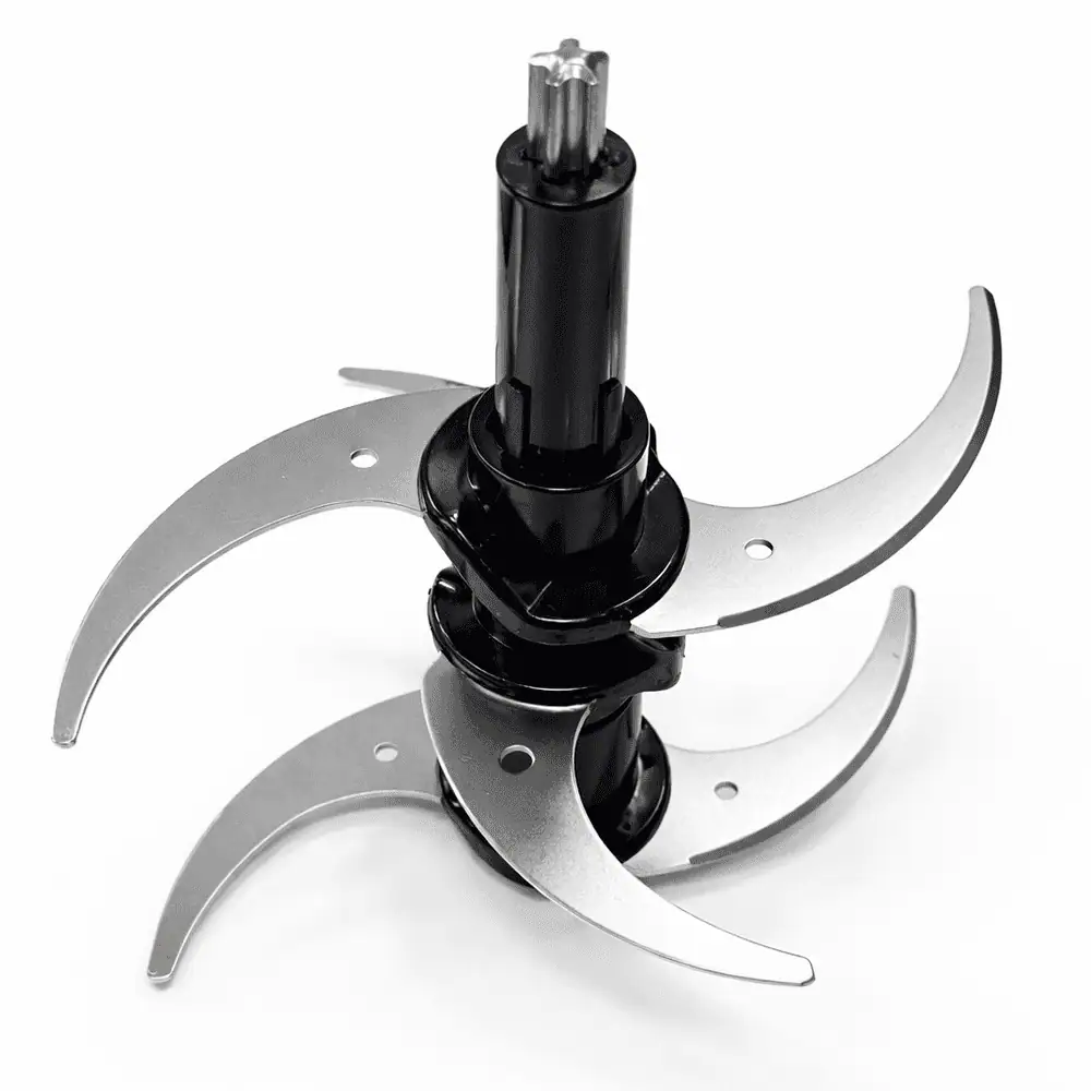 تیغه شش پر قابل تبدیل به دو و چهار پر خردکن دو کاسه 3 لیتر نوتریکوک Nutricook NC-CH6000