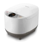 پلوپز و مولتی کوکر فیلیپس مدل Philips HD4515 سفید، نمای سه‌بعدی از زاویه چپ