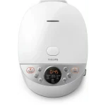 نمای بالا از پلوپز فیلیپس Philips HD4515 با صفحه نمایش دیجیتال و دکمه‌های برنامه‌پزی