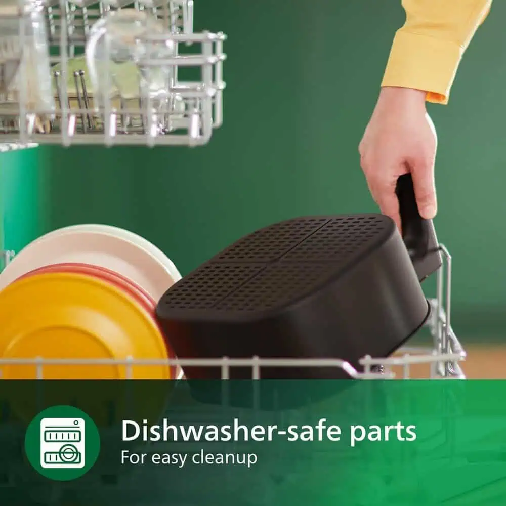 قطعات قابل شستوشو سرخکن فیلیپس HD9270/91 در ماشین ظرفشویی