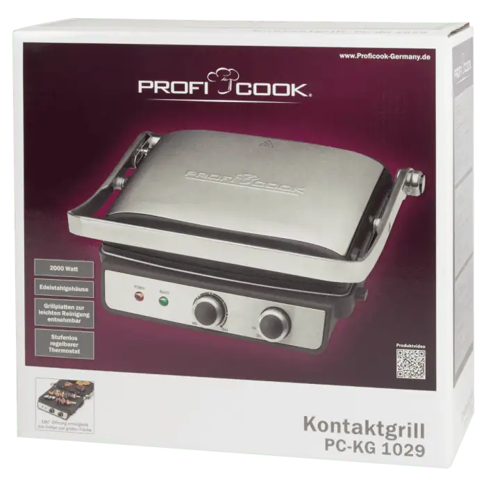 ساندویچ ساز و گریل پروفی کوک ProfiCook PC-KG 1029