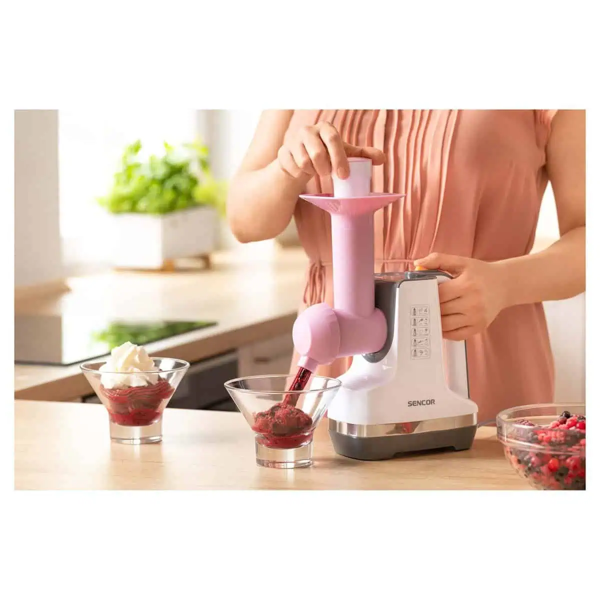 رنده برقی و سالادساز سنکور Sencor SSG 4500WH