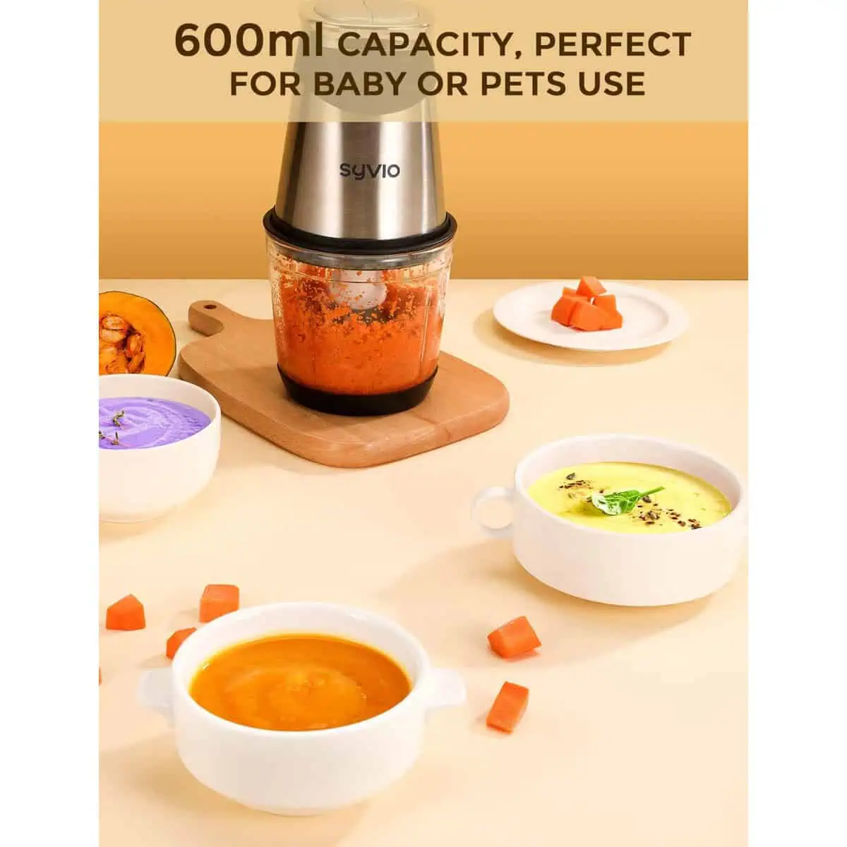 شستشوی آسان تیغه استیل خردکن Syvio BM-217A در زیر آب