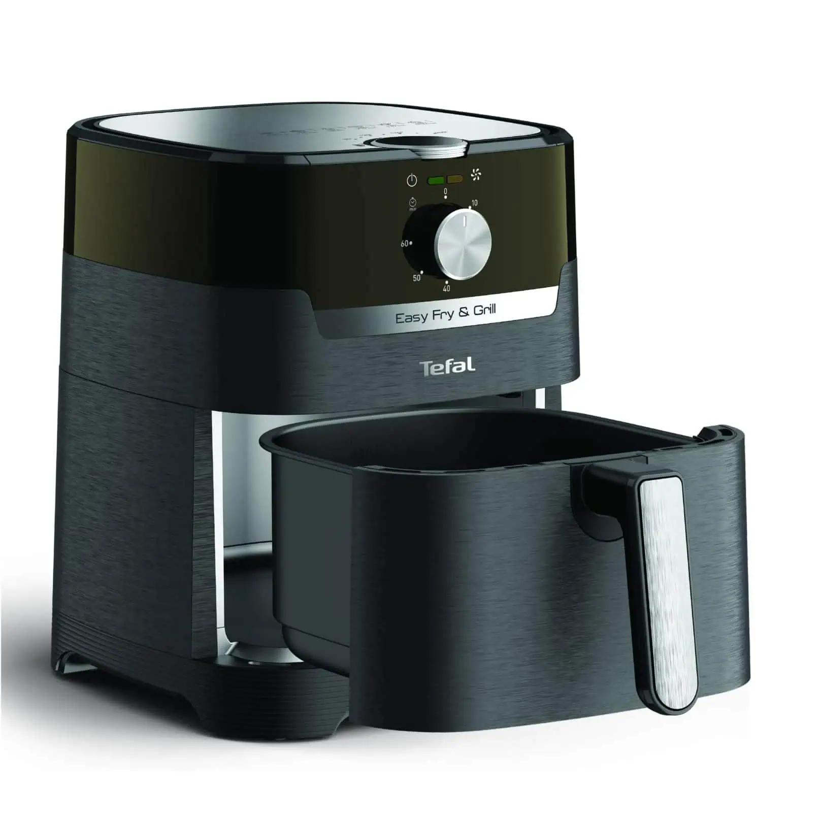 نمای جانبی سرخکن و گریل تفال Tefal Easy Fry & Grill 2in1 با سبد باز