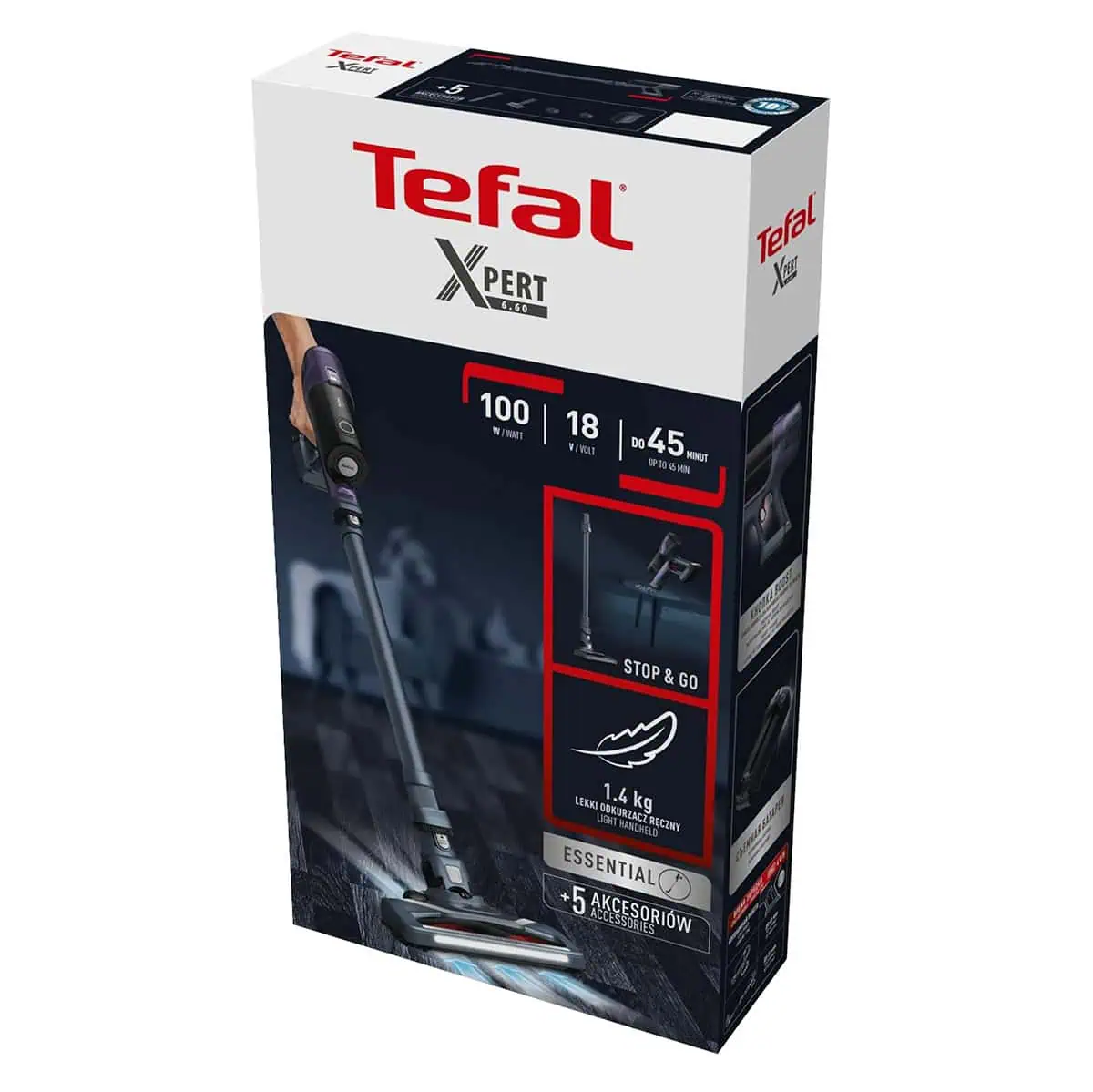 جارو شارژی تفال مدل Tefal TY6838WO