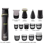 تمام سری‌های قابل تعویض ریش‌تراش والریا AV-1000 در یک قاب