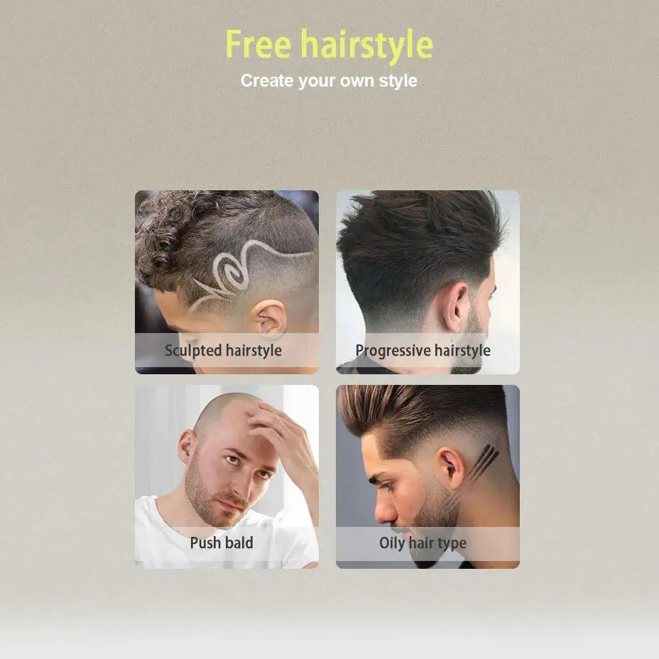 حالت های اصلاح سر با ریش‌تراش والریا AV-1000