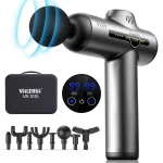 نمای کلی ماساژر تفنگی والریا Valeria VA 1015 با همه وسایل