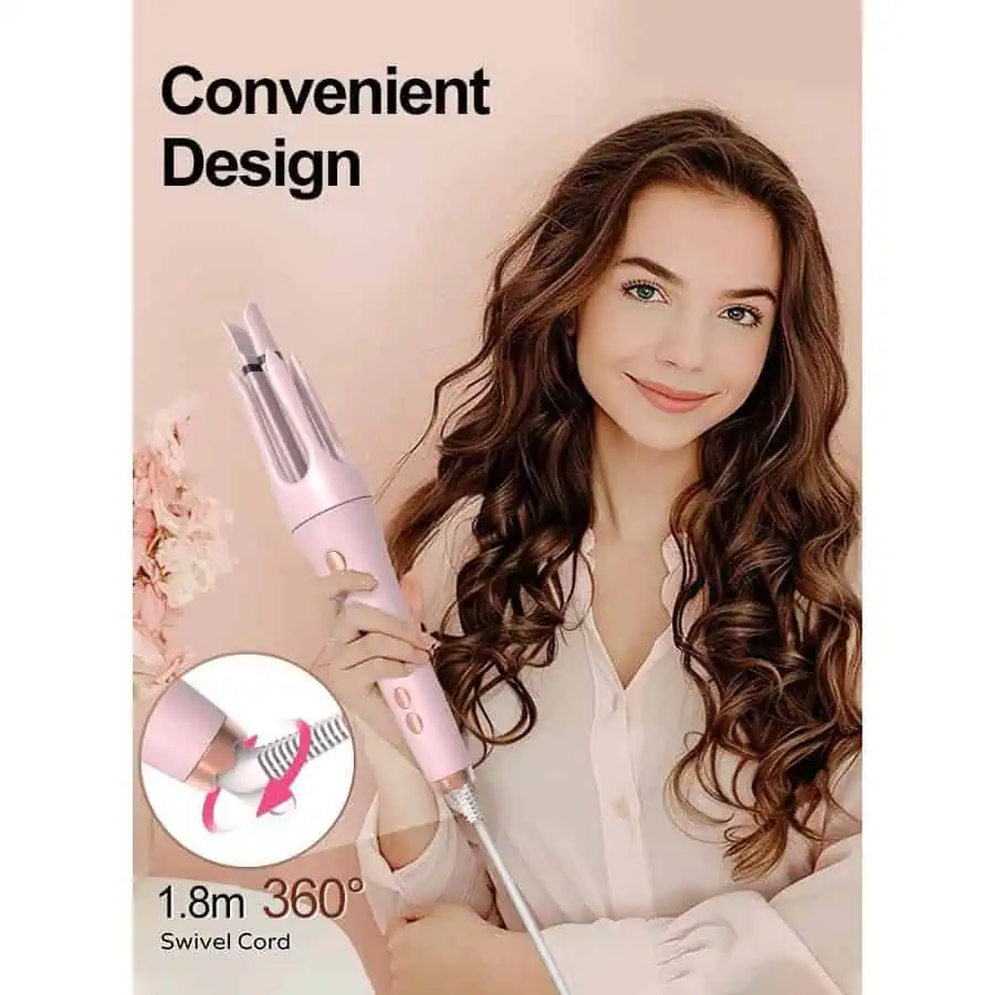 طراحی ارگونومیک فرکننده مو والریا VA1004 با کابل ۳۶۰ درجه و راحتی در استفاده