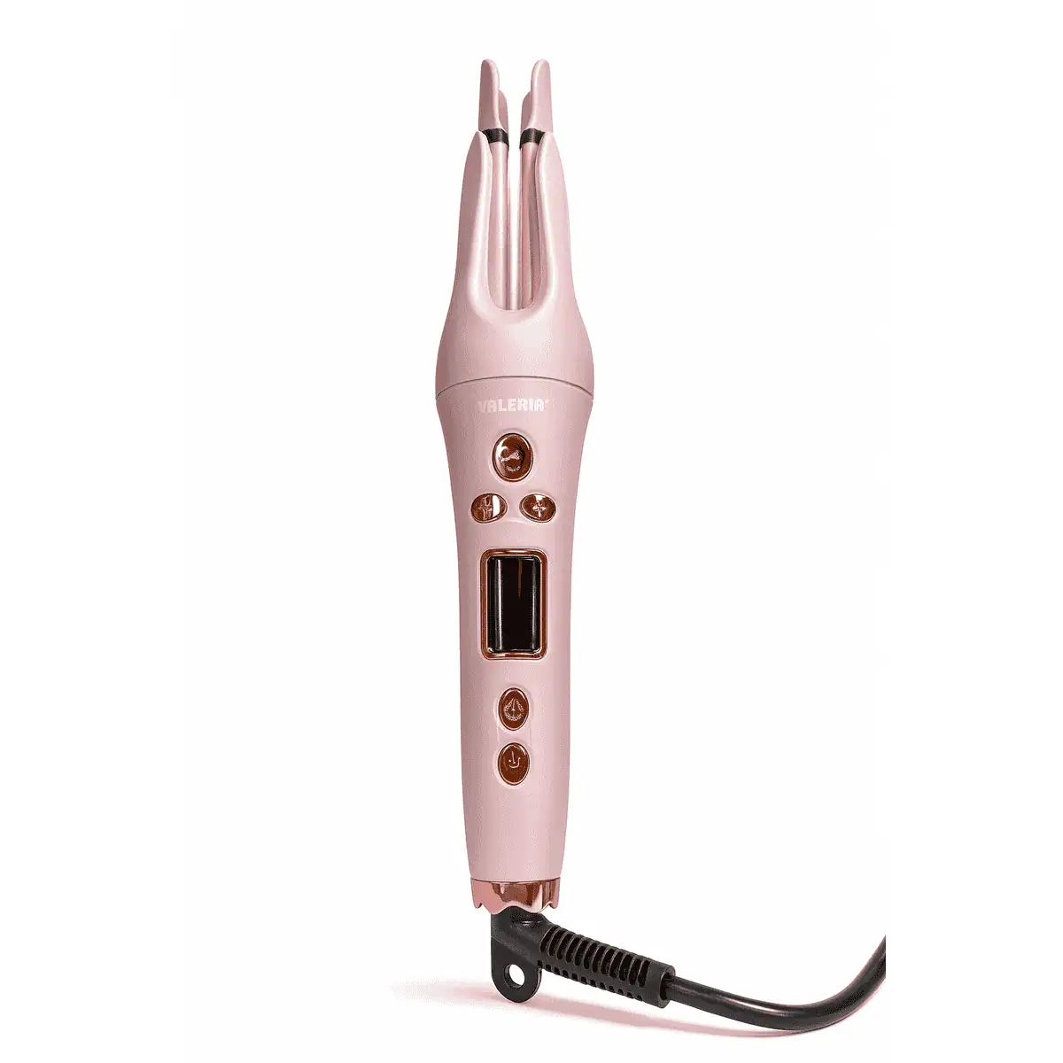 دسته اصلی دستگاه فرکننده موی والریا VA1004 با دکمه‌های کنترلی و صفحه‌نمایش