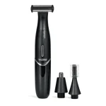 ست کامل ماشین اصلاح Valeria VA1005 همراه با سری موزن بینی و خط زن ابرو