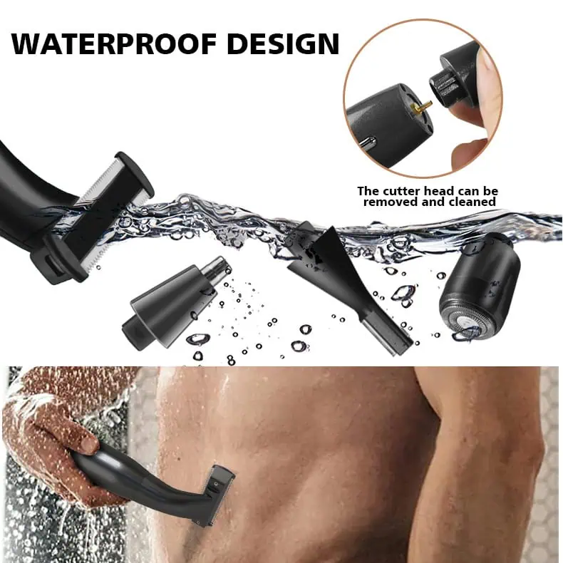 طراحی ضد آب ماشین اصلاح Valeria VA1005 با سریهای قابل شستشو