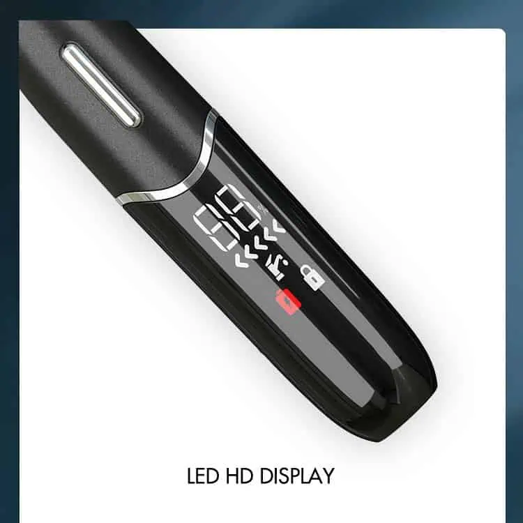 نمای LED HD ماشین اصلاح Valeria VA1005 با نشانگر شارژ و قفل ایمنی