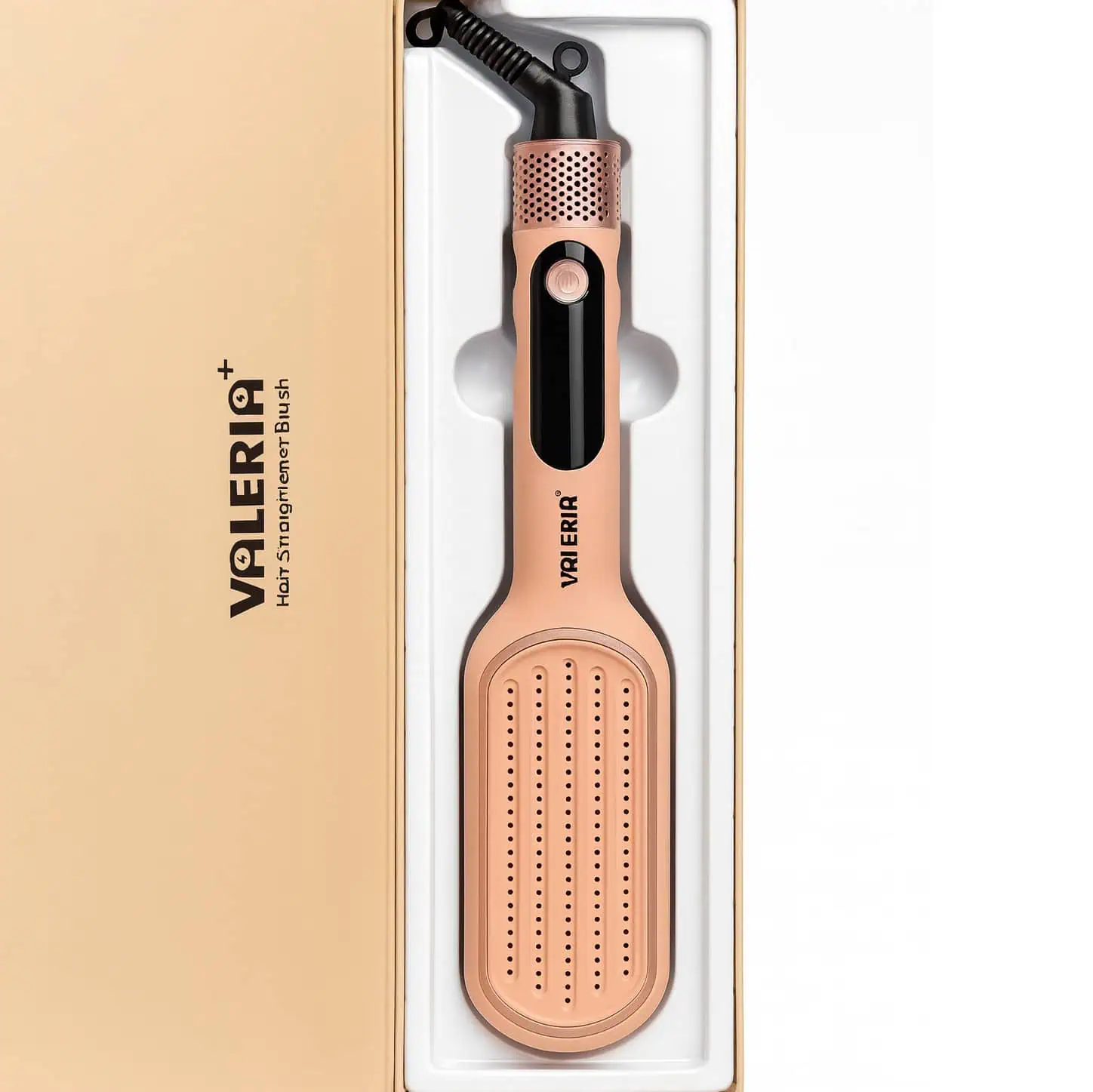 جعبه و بسته‌بندی اورجینال برس حرارتی و سشوار والریا مدل VA1020