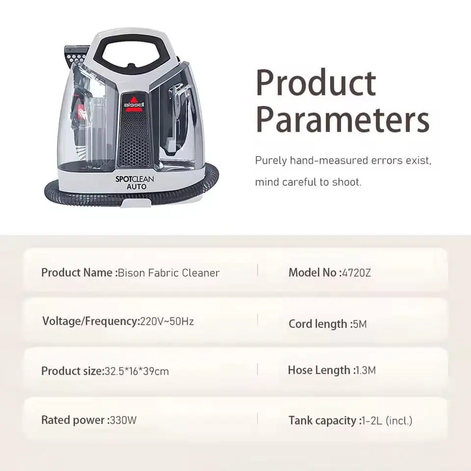 فرش شور و مبل شور بیسل Bissell 4720z