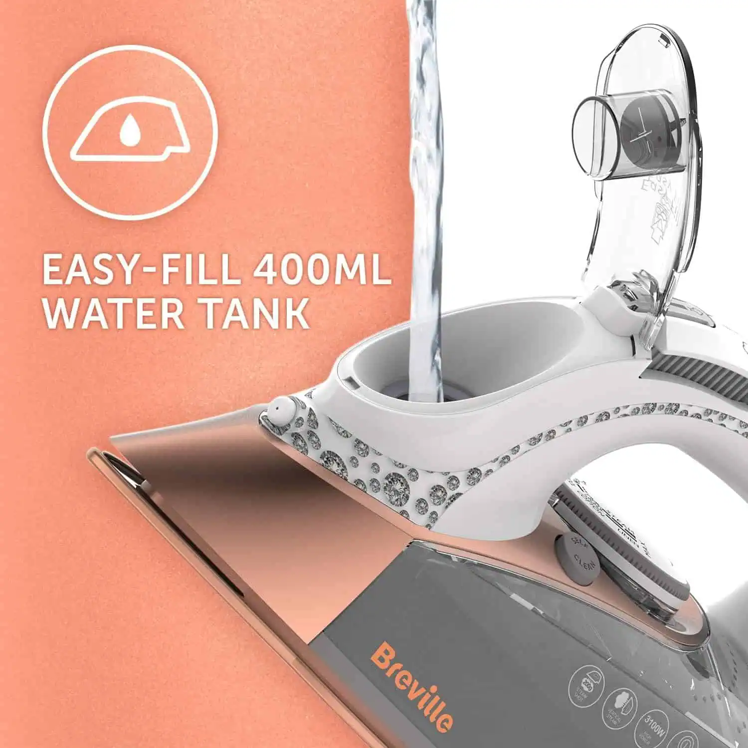 اتو بخار برویل Breville Diamondxpress VIN401