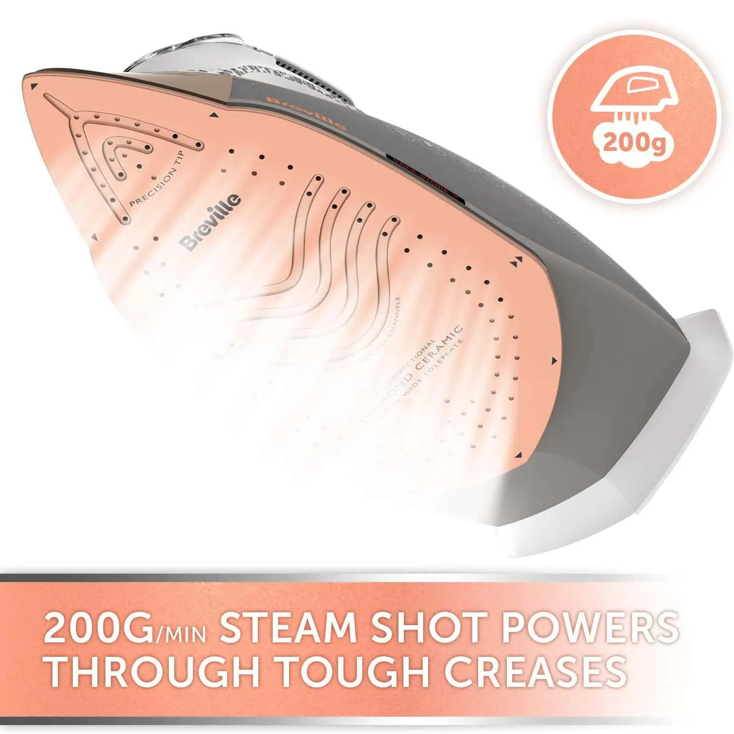 اتو بخار برویل Breville Diamondxpress VIN401