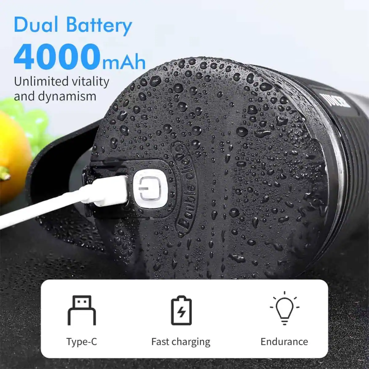 اسموتی ساز و شیکر شارژی جویسر مدل juicer hd-07