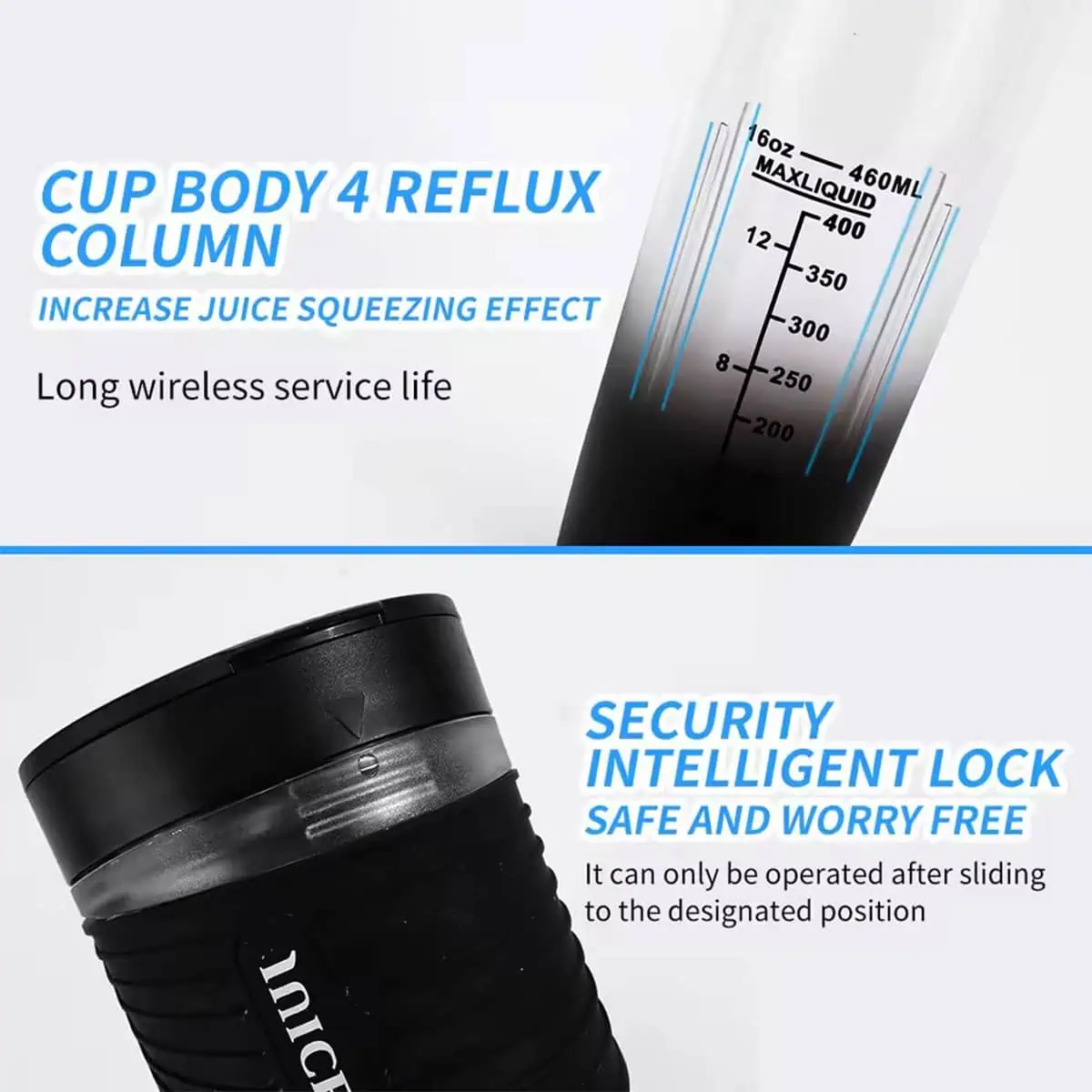 اسموتی ساز و شیکر شارژی جویسر مدل juicer hd-07