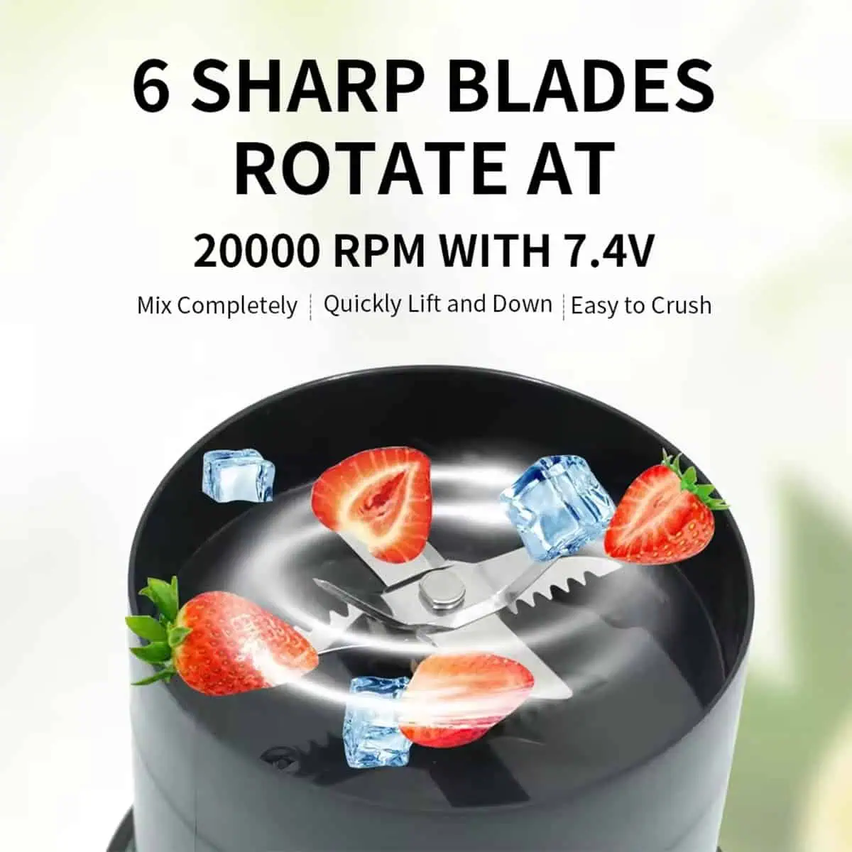 اسموتی ساز و شیکر شارژی جویسر مدل juicer hd-07