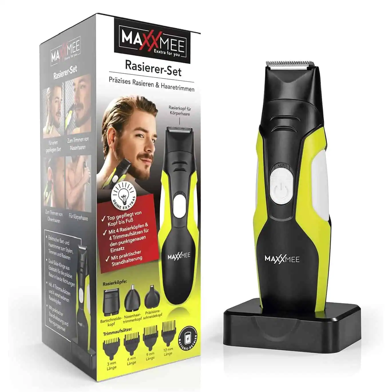 ست اصلاح 4 کاره مکس می آلمان Maxxmee CHC230